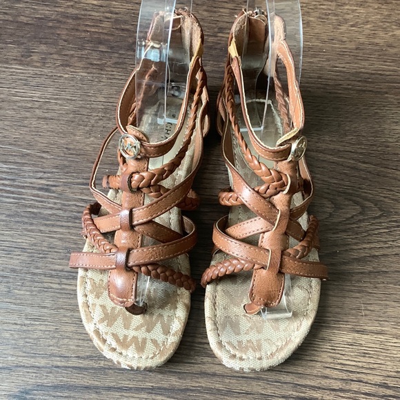 Michael Kors Other - Michael Kors brown strappy sandals size 13